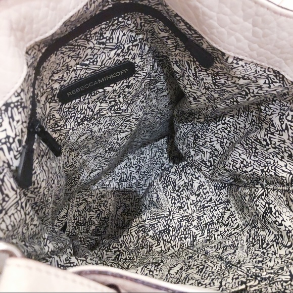 Rebecca Minkoff White Leather Handbag - Picture 6 of 8